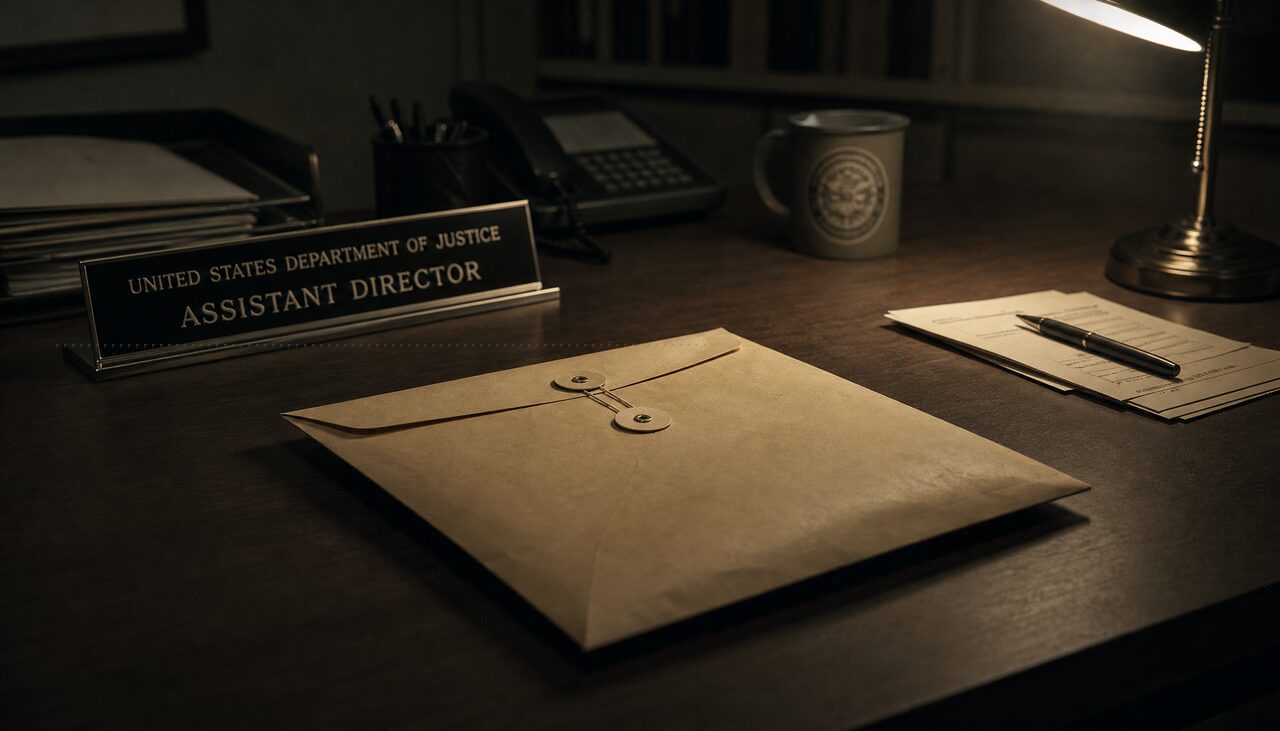 The envelope handed to the director in 1990. It did not contain the full answer. Nobody checked for years.
