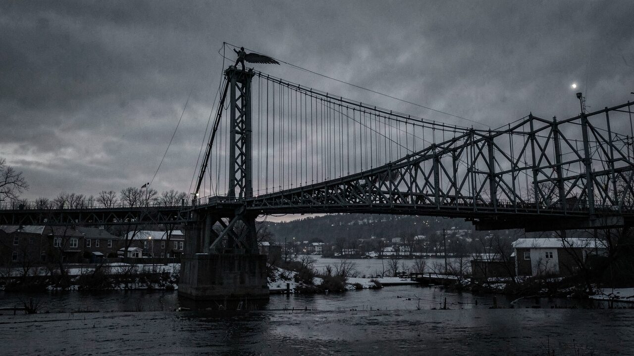 Witnesses placed the figure on the Silver Bridge itself. Then the bridge stopped being a setting and became the story.